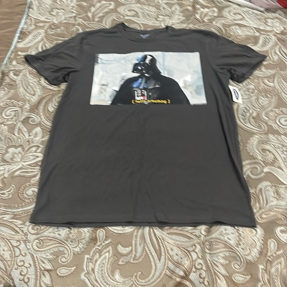 Old Navy, Darth Vader t-shirt, charcoal gray